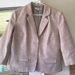 NWOT Pendleton Petite Linen Blend Blazer Sz 14